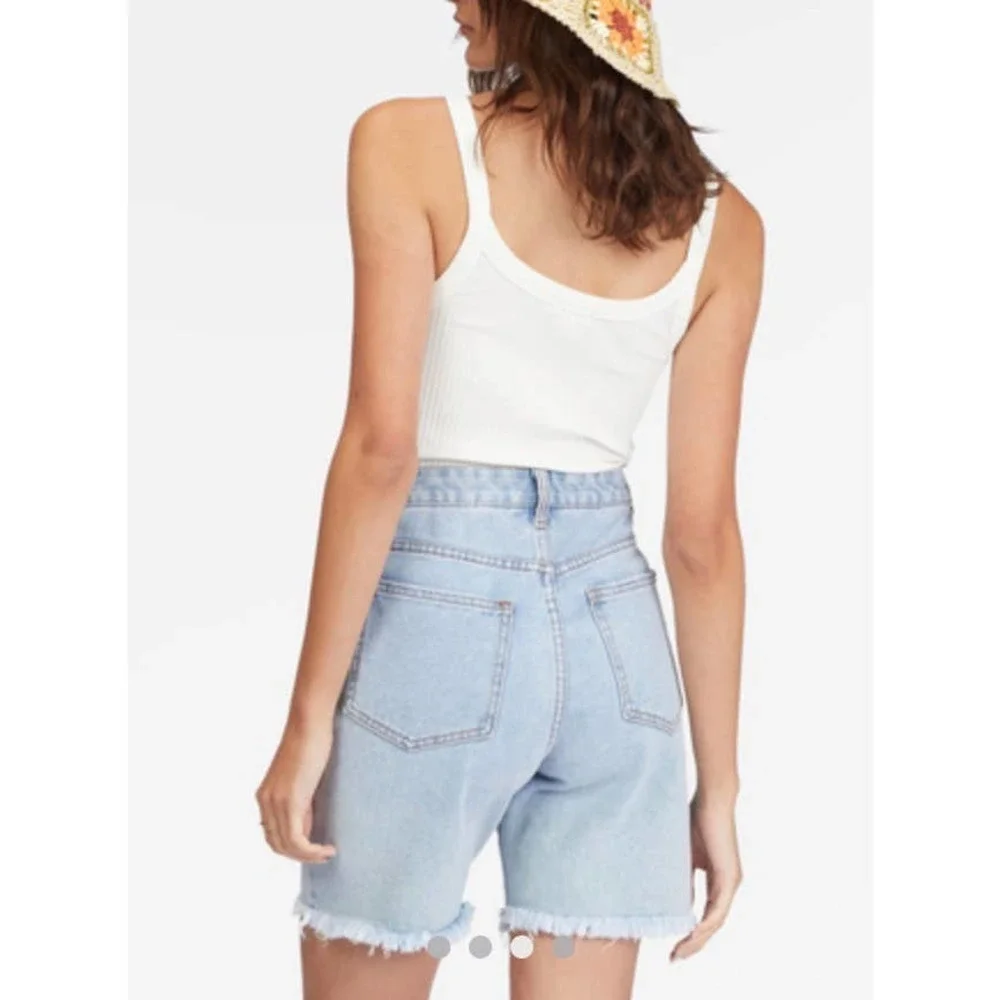 Billabong Long Time Denim Shorts SIZE‎ 24